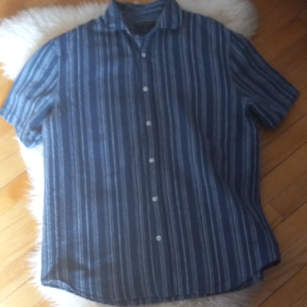 Banana Republic Linen-Blend Shirt sz L